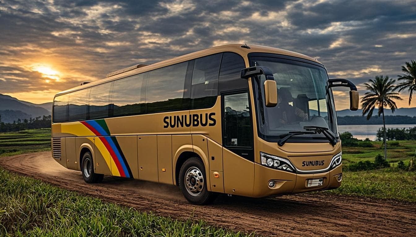 Ligne quotidienne SUNUBUS Kigali-Uganda-Mombasa
