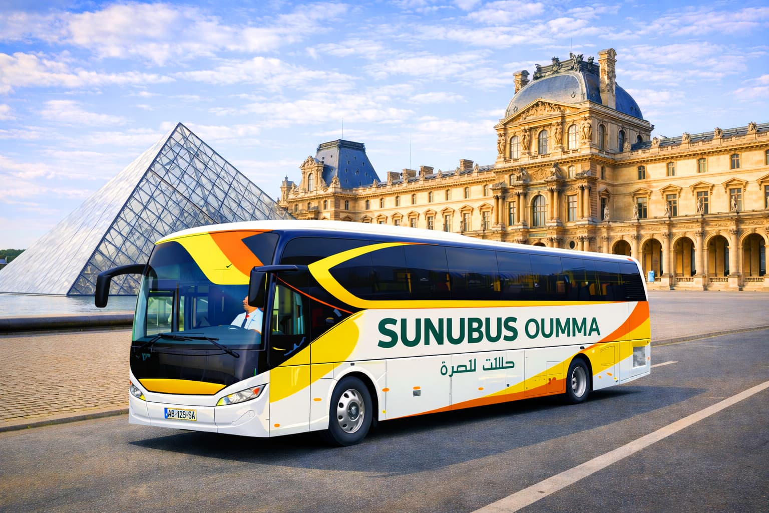 SUNUBUS OUMMA à Paris · Louvre